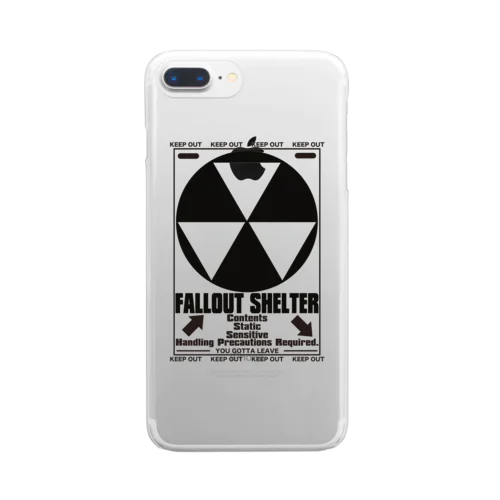 Fallout_Shelter クリアスマホケース