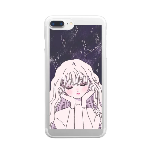 うちゅうケース Clear Smartphone Case