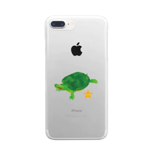 Love Turtle TypeA Clear Smartphone Case