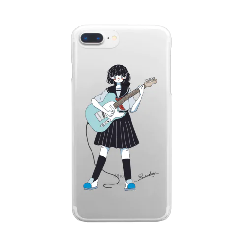 テレキャスJK Clear Smartphone Case