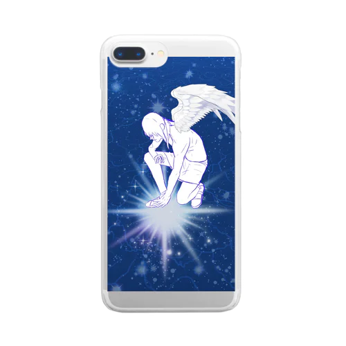 水面の天使 Clear Smartphone Case