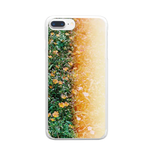 花/感光 Clear Smartphone Case