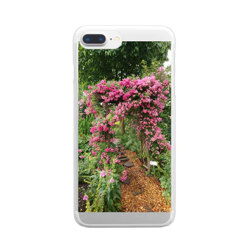 secret rose garden Clear Smartphone Case