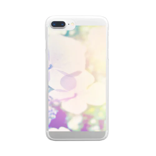 幻想紫陽花 Clear Smartphone Case