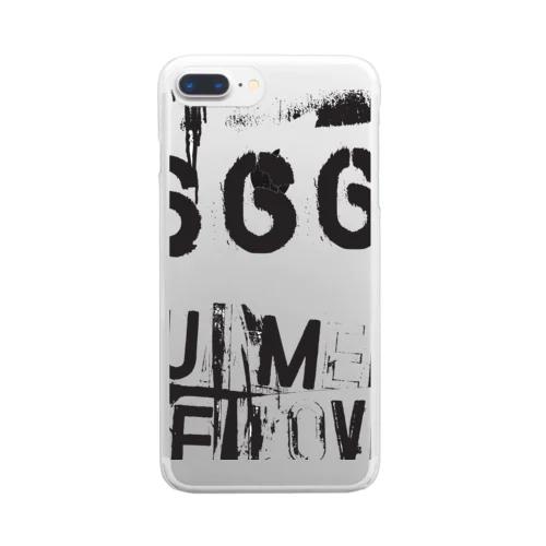 TypoGraphy Clear Smartphone Case