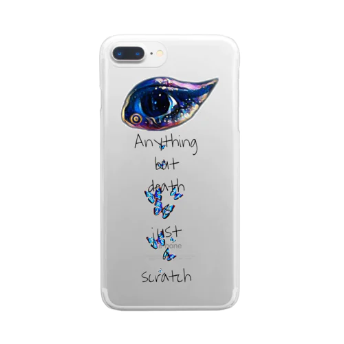 我=蝶 Clear Smartphone Case