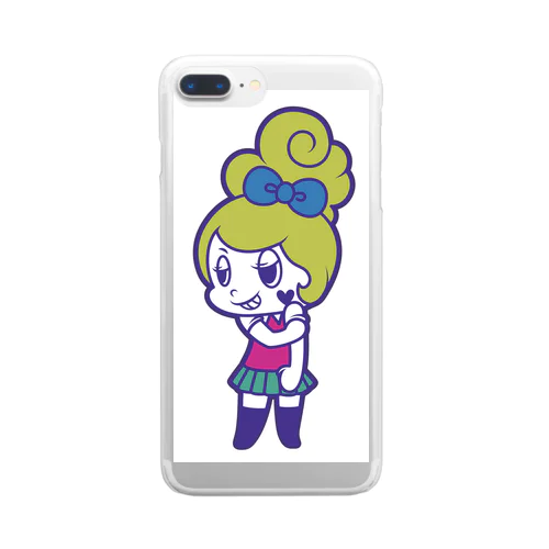 Girl（女の子）2 Clear Smartphone Case