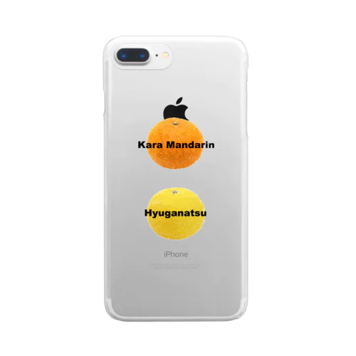 カラマンダリンと日向夏 Clear Smartphone Case