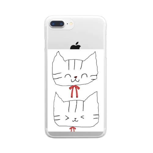 ねこです。2 Clear Smartphone Case