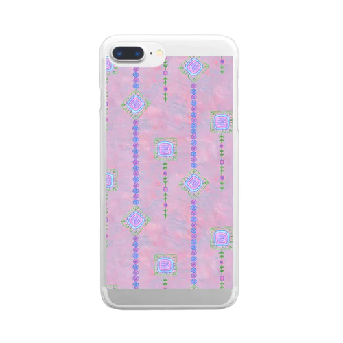 ハナハナPL Clear Smartphone Case