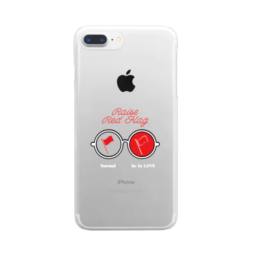 LOVE IS BLIND Clear Smartphone Case