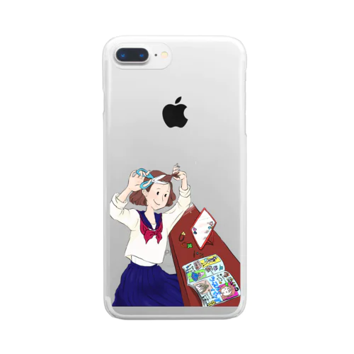 可愛くなりたい女の子 Clear Smartphone Case