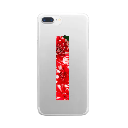 ダァリヤ/Red Clear Smartphone Case