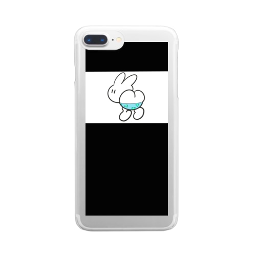 しっぽなんてお飾り(iPhone8.7.6.6s plus) Clear Smartphone Case