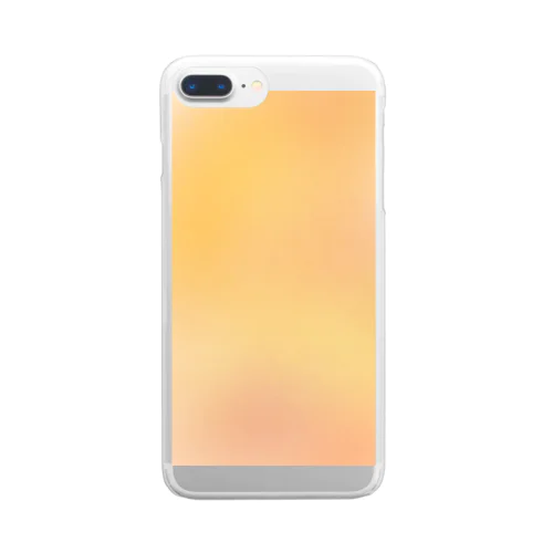 オレンジです。 Clear Smartphone Case