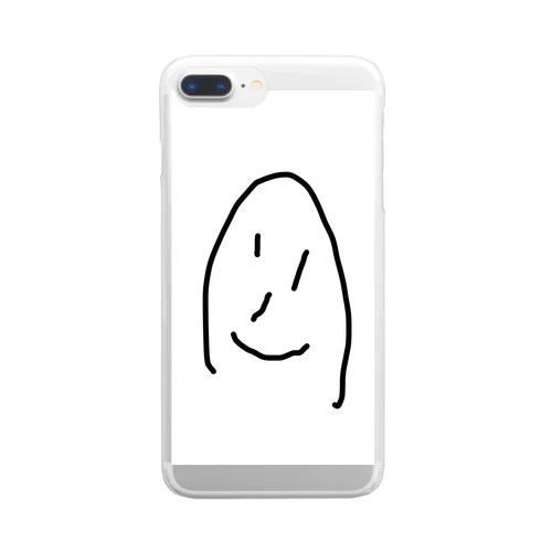 ニッコリ君 Clear Smartphone Case