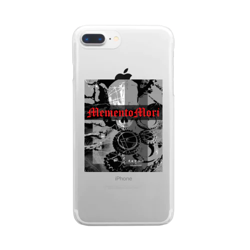 [大友窯SkullxBASARACRACY]#02「十字」 Clear Smartphone Case