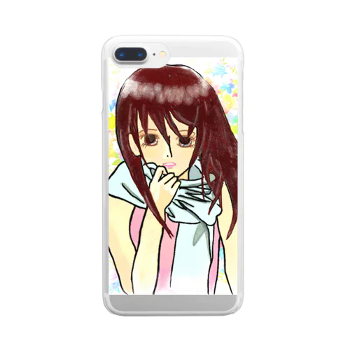 ハル Clear Smartphone Case