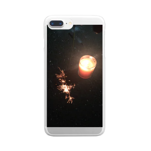 線香花火 Clear Smartphone Case