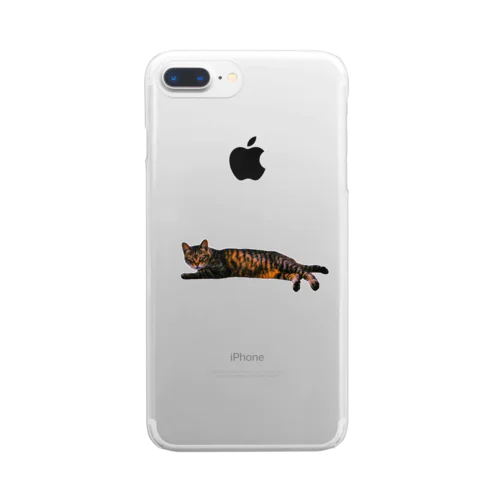 よそのねこ Clear Smartphone Case