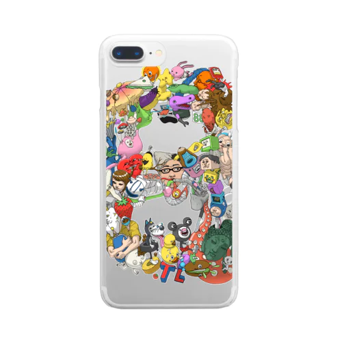 毎日が記念日カラーVer. Clear Smartphone Case