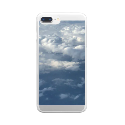 上の空 Clear Smartphone Case