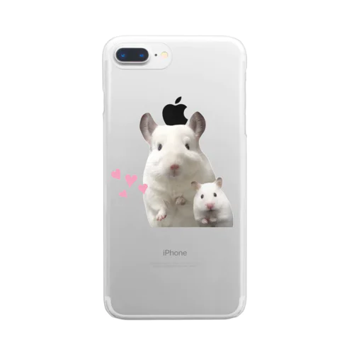 うにたんとこめちん Clear Smartphone Case