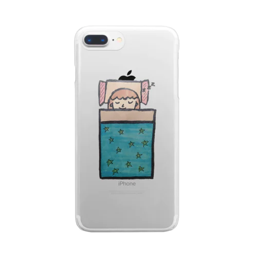 nemuriの姫 Clear Smartphone Case