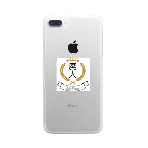 有限会社　廃人産業official Clear Smartphone Case