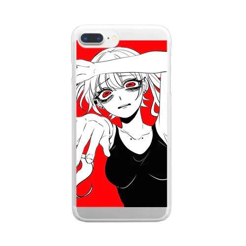 愛執染着少女 Clear Smartphone Case