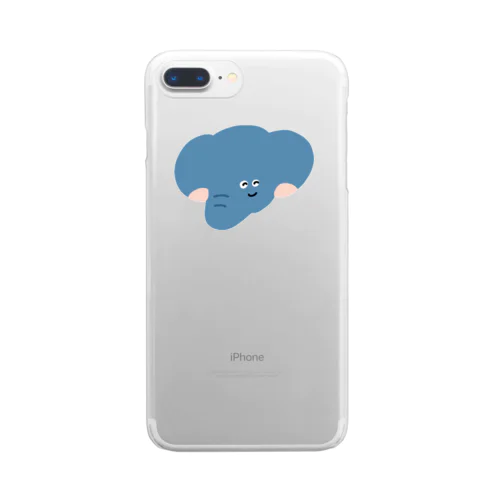 やさしいゾウのやさゾウくん Clear Smartphone Case