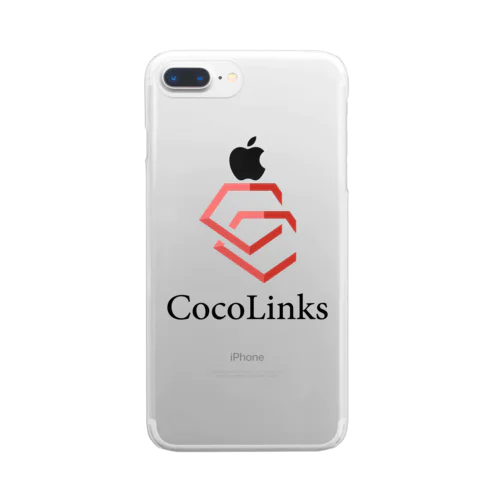 CocoLinksロゴグッズ Clear Smartphone Case