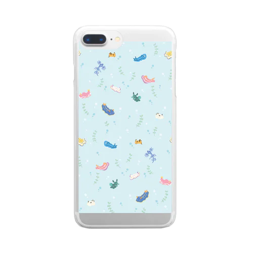 ウミウシ Clear Smartphone Case