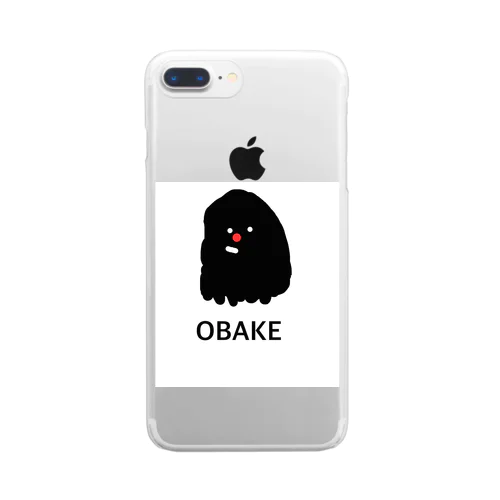 OBAKEちゃん Clear Smartphone Case