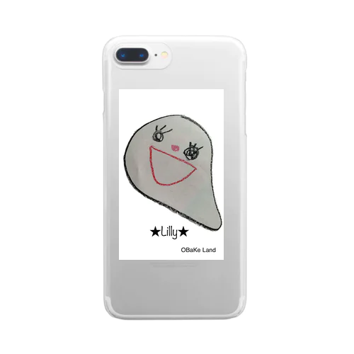 おばけランド　リリィー Clear Smartphone Case