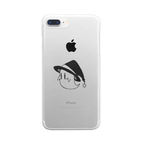 おばけ Clear Smartphone Case