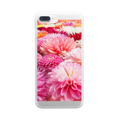 花の森② Clear Smartphone Case