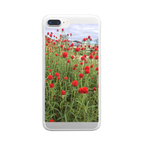 RED Clear Smartphone Case