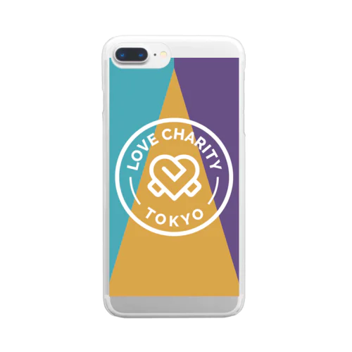 Love Charity Tokyo クリアスマホケース