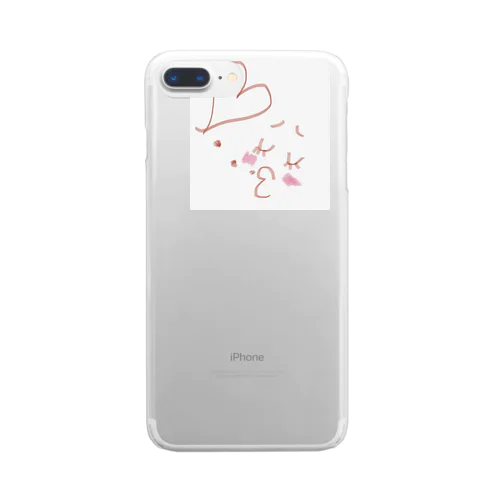 まぁみんの愛情表現 Clear Smartphone Case