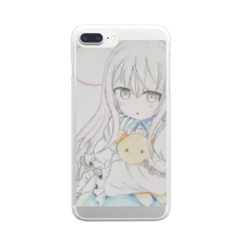 しゃぼん玉 Clear Smartphone Case