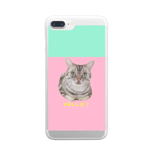 すぅちゃん Clear Smartphone Case