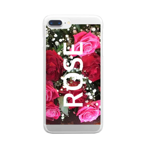 ROSE Clear Smartphone Case