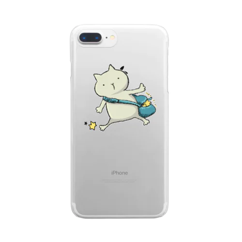 星集めねこちゃん Clear Smartphone Case