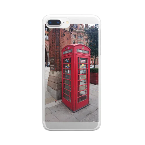 Telephone box Clear Smartphone Case