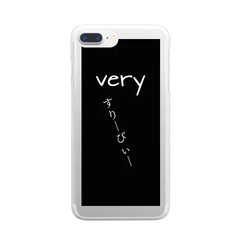 veryすりーぴぃー Clear Smartphone Case