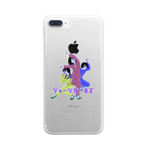 ジャージガールズ Clear Smartphone Case