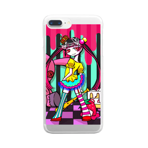 girl Clear Smartphone Case