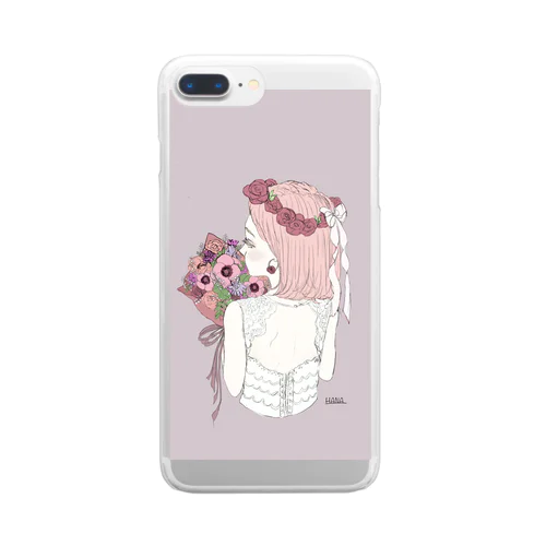 flower girl Clear Smartphone Case