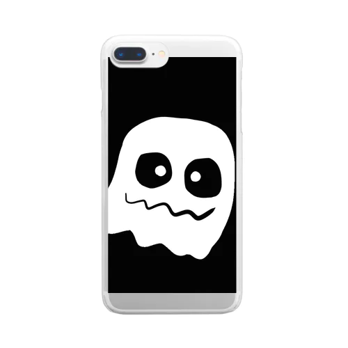 オバケ(ハロウィン) Clear Smartphone Case